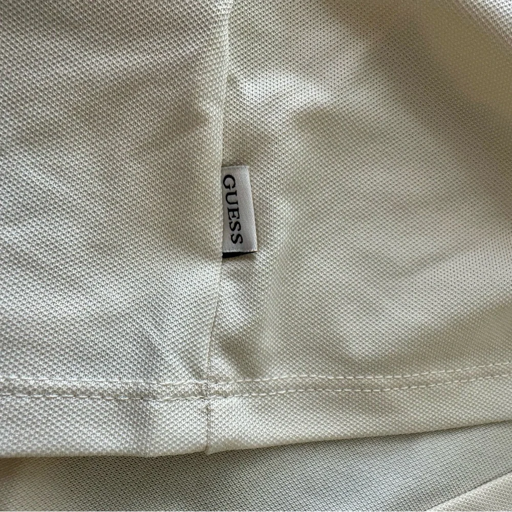 GUESS Men's Beige Polo Shirt size L - Picture 4 of 6